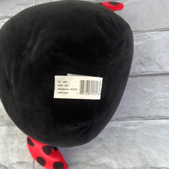 Squishmallows lady bug plush toy 8.5” - Picture 6 of 6